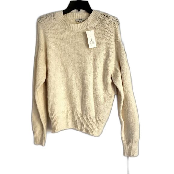 Vince Cotton Cream Sweater NWT size M - Picture 2 of 7